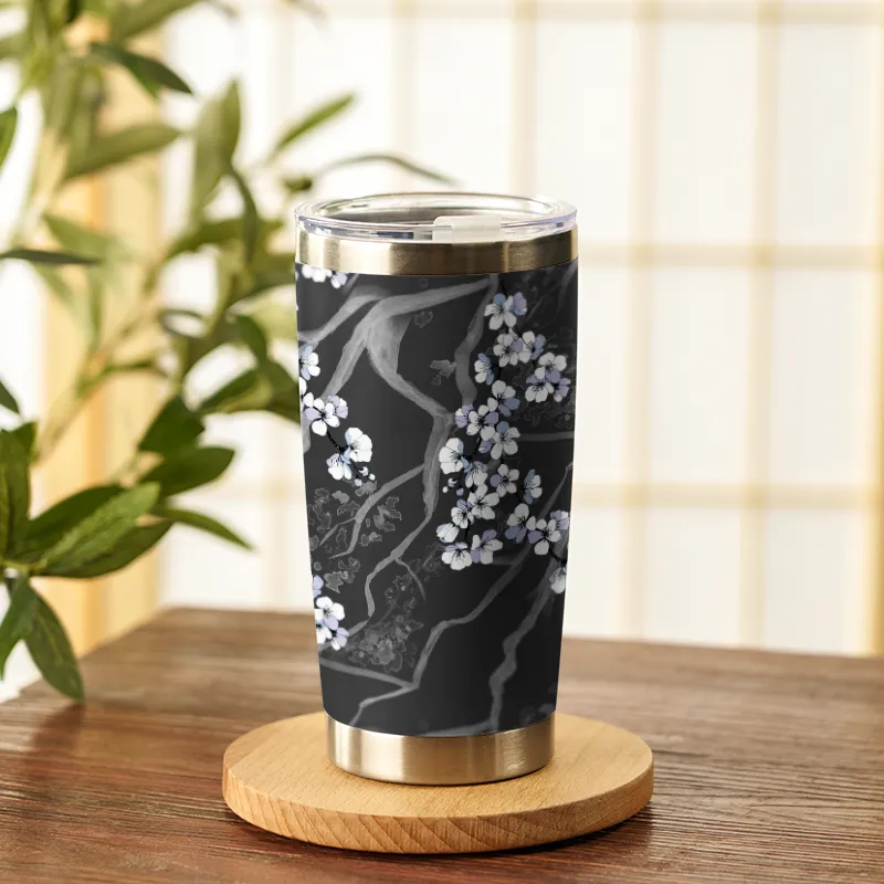 Tokyo-Tiger Wintersweet 20oz Tumbler