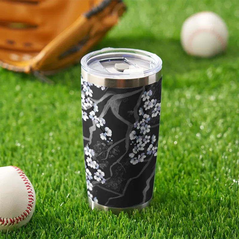 Tokyo-Tiger Wintersweet 20oz Tumbler