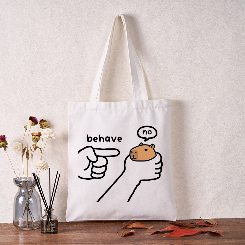 Tokyo-Tiger Dishonest Capybara Tote Bag