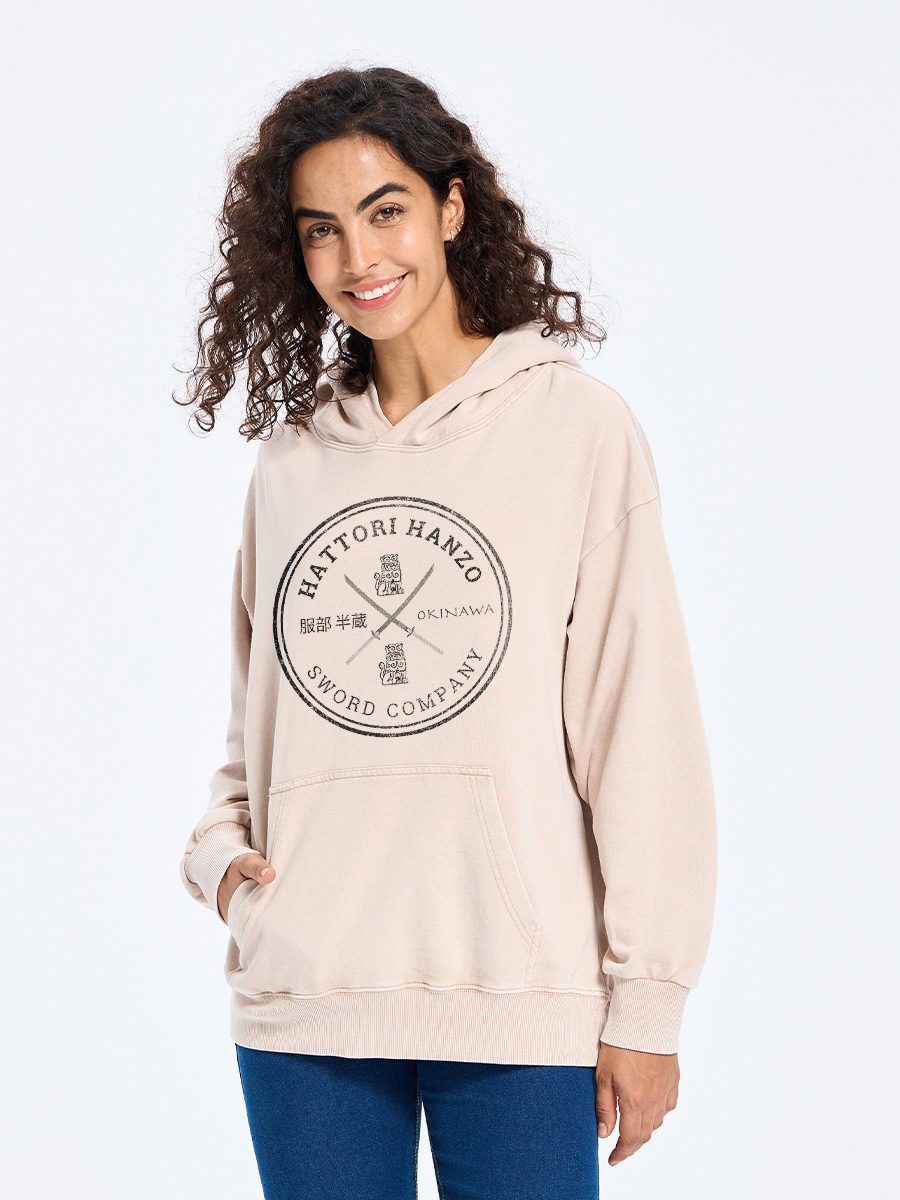 Tokyo-Tiger Hattori Hanzo Sword Company Washed Hoodie