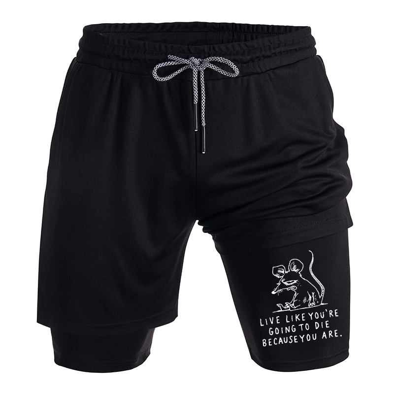 Tokyo-Tiger Funny Meme Sarcastic Rat Life Truth Training Shorts