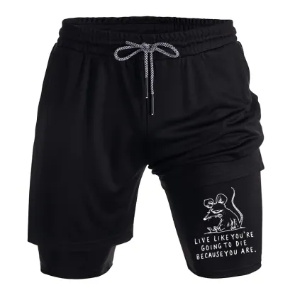 Tokyo-Tiger Funny Meme Sarcastic Rat Life Truth Training Shorts