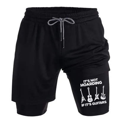 Tokyo-Tiger Music Lover Guitar Hoarding Joke Training Shorts