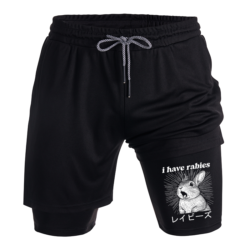 Tokyo-Tiger Funny Rabbit Training Shorts