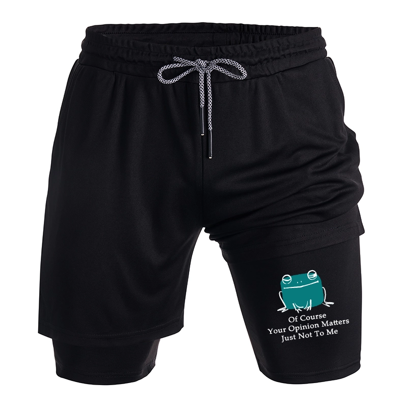 Tokyo-Tiger Cool Frog Unbothered By Others Opinions Training Shorts