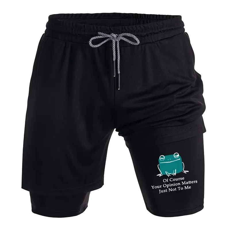 Tokyo-Tiger Cool Frog Unbothered By Others Opinions Training Shorts