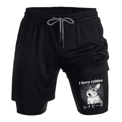 Tokyo-Tiger Funny Rabbit Training Shorts