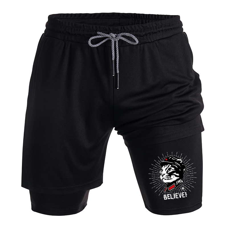 Tokyo-Tiger Trust Cat Chairman Training Shorts