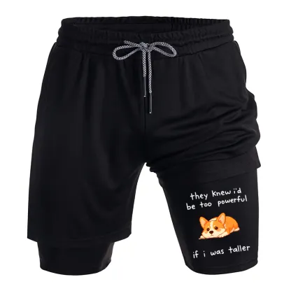 Tokyo-Tiger Funny Short Dog Joke Training Shorts