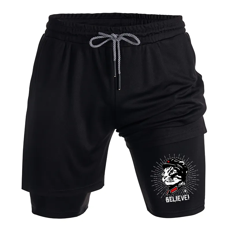 Tokyo-Tiger Trust Cat Chairman Training Shorts