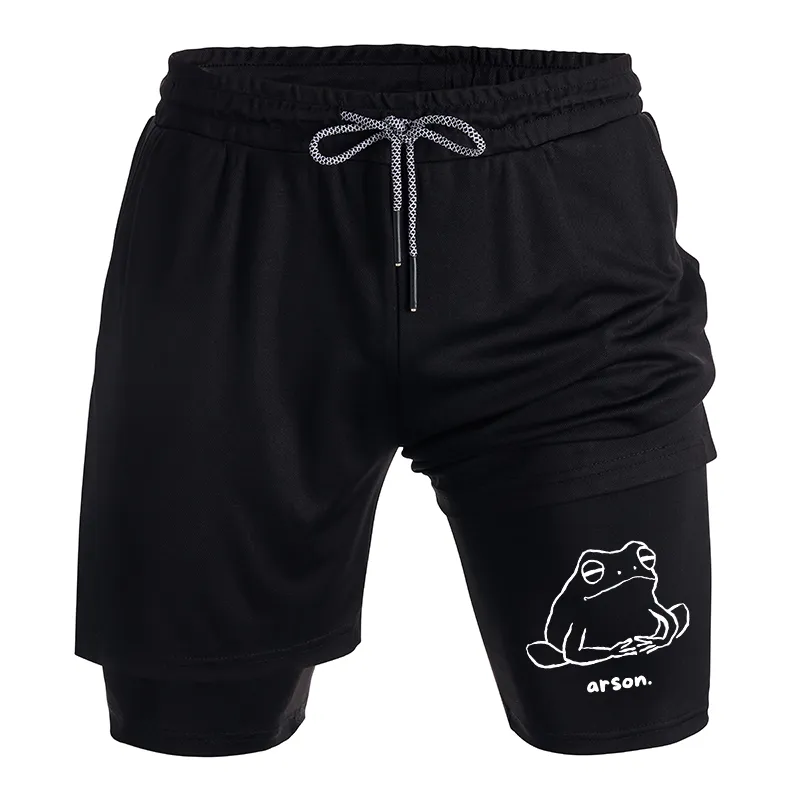 Tokyo-Tiger Japan Arsonist Frog Training Shorts