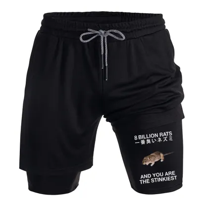 Tokyo-Tiger World's Stinkiest Rat Training Shorts
