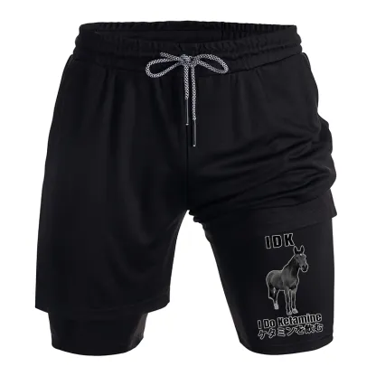 Tokyo-Tiger IDK I Do Ketamine Training Shorts