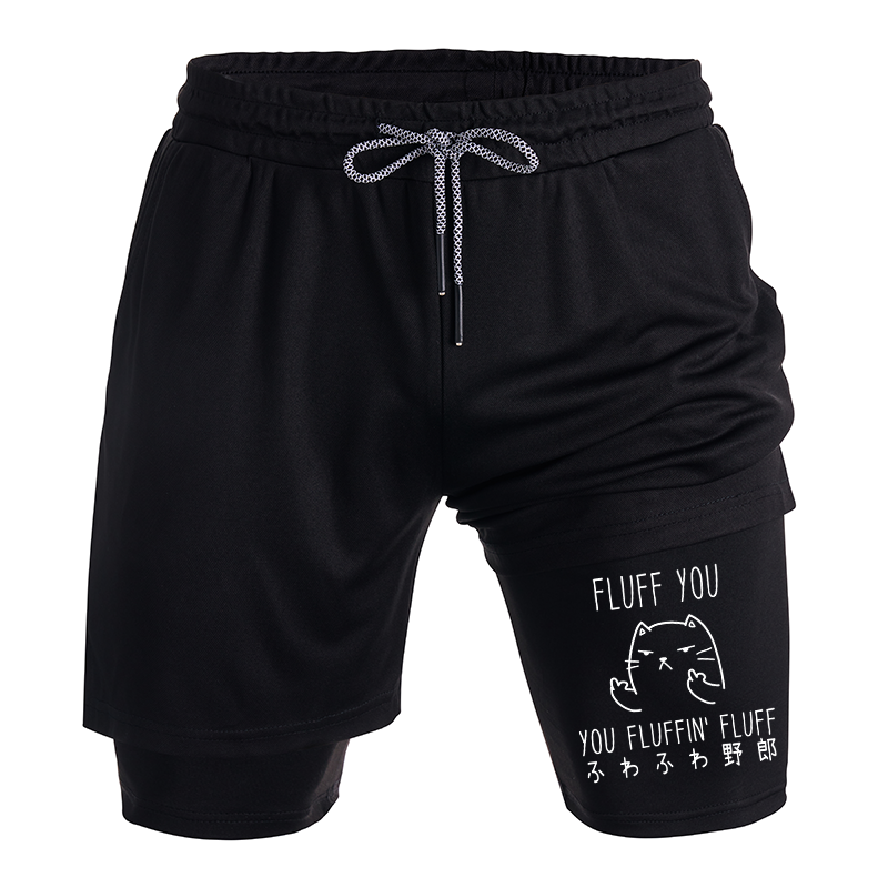 Tokyo-Tiger Fluff You Cat Training Shorts