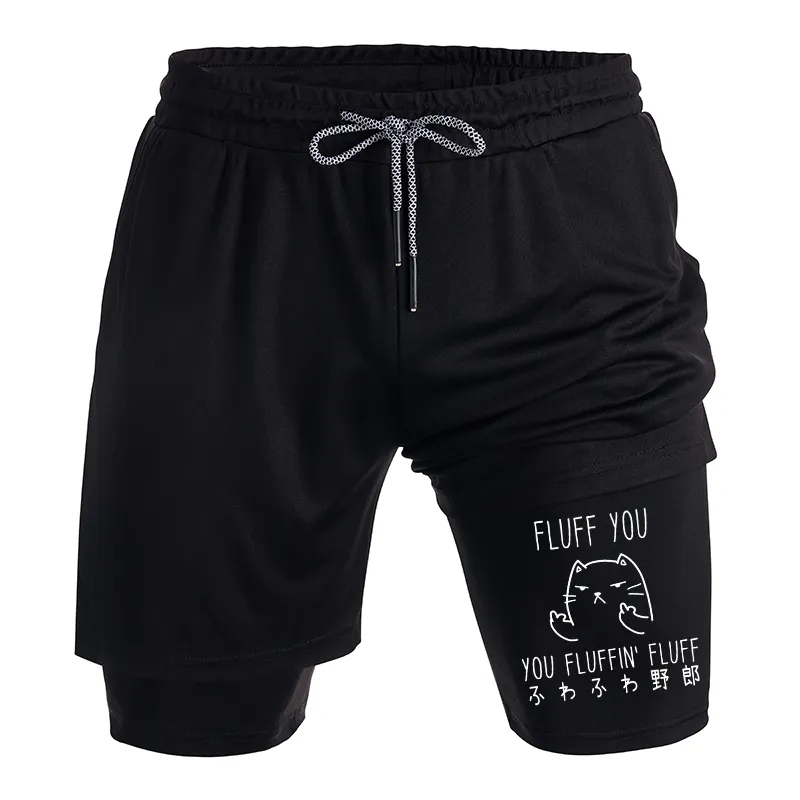 Tokyo-Tiger Fluff You Cat Training Shorts