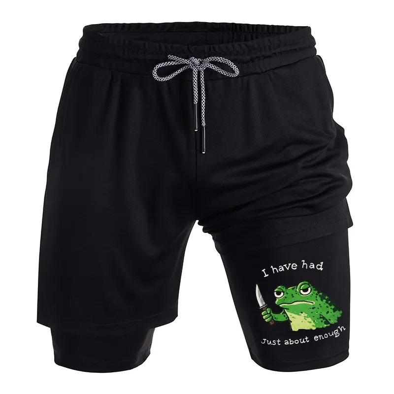 Tokyo-Tiger Impatient Frog Training Shorts