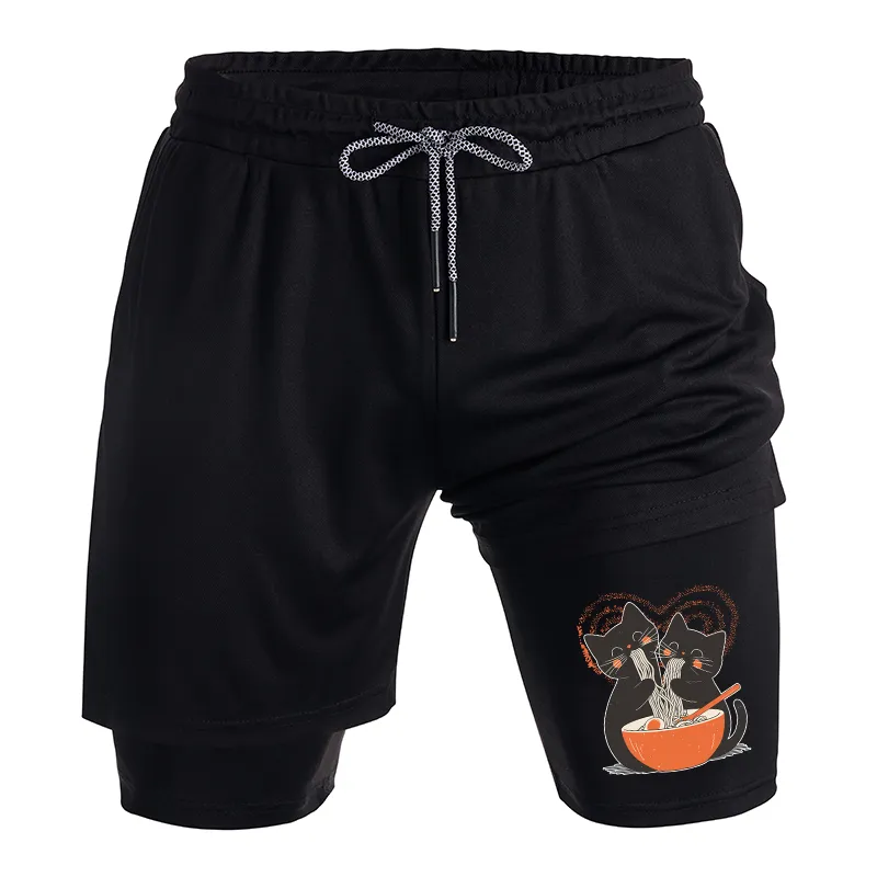 Tokyo-Tiger Let's Eat Ramen Together Training Shorts