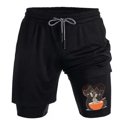 Tokyo-Tiger Let's Eat Ramen Together Training Shorts
