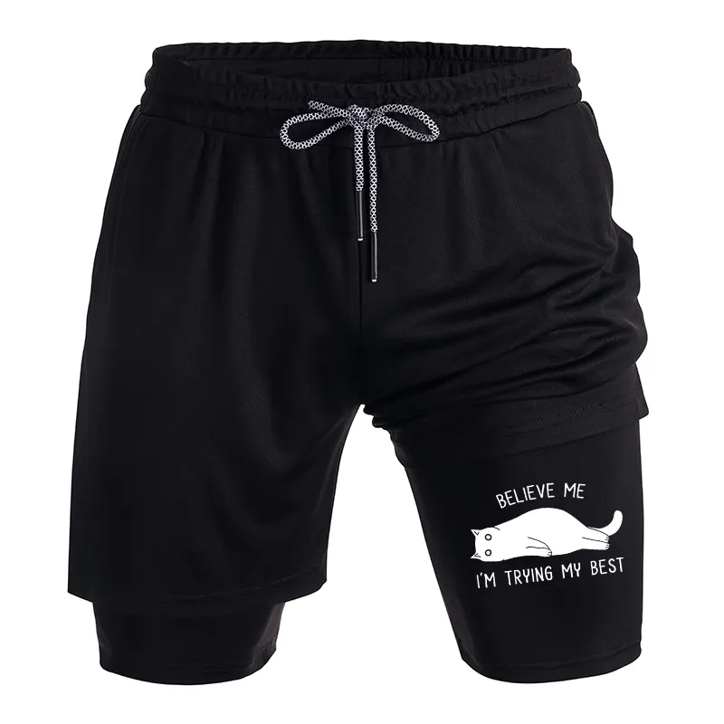 Tokyo-Tiger When Life Is Hard Nap First Training Shorts