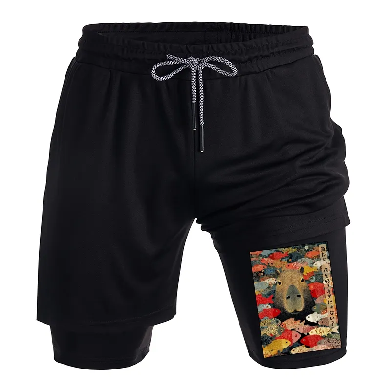 Tokyo-Tiger Am I Too Lovable? Training Shorts