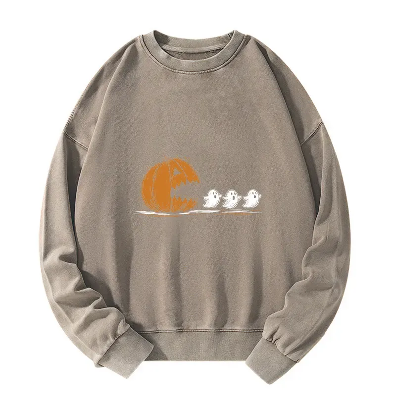 Tokyo-Tiger Halloween Game Washed Sweatshirt
