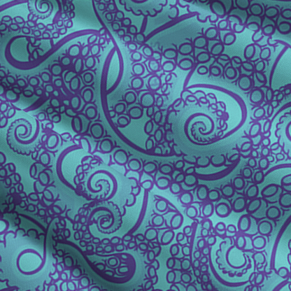 Tokyo-Tiger Octopus Tentacles Maxi Skirt