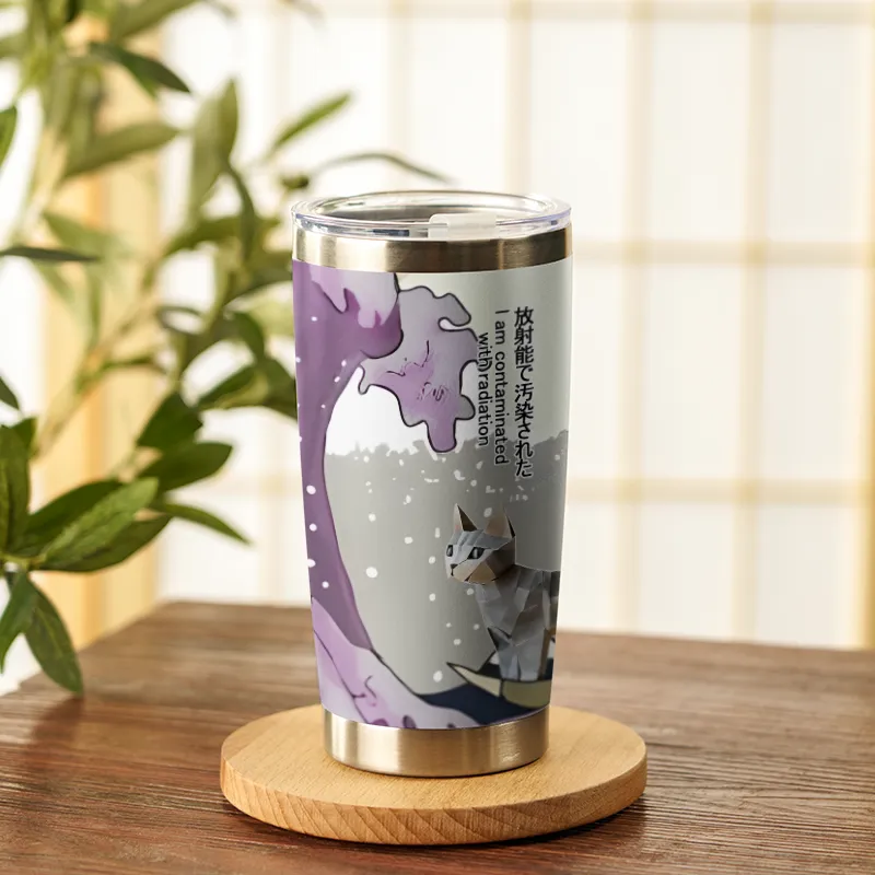 Tokyo-Tiger Metal cats 20oz Tumbler