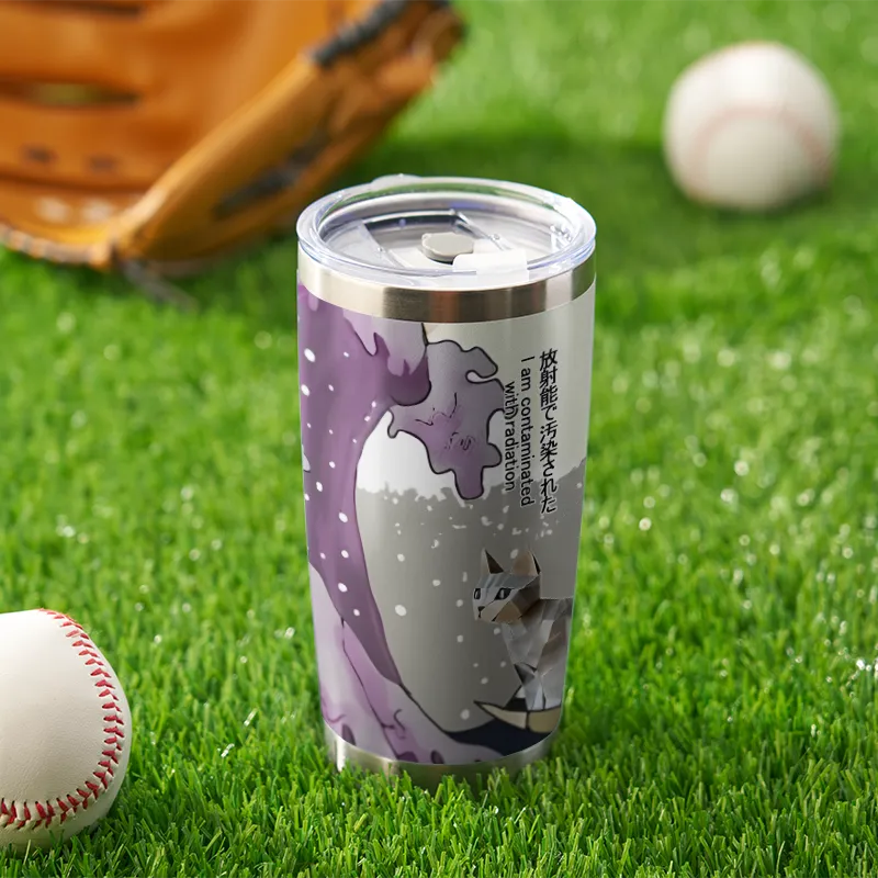 Tokyo-Tiger Metal cats 20oz Tumbler