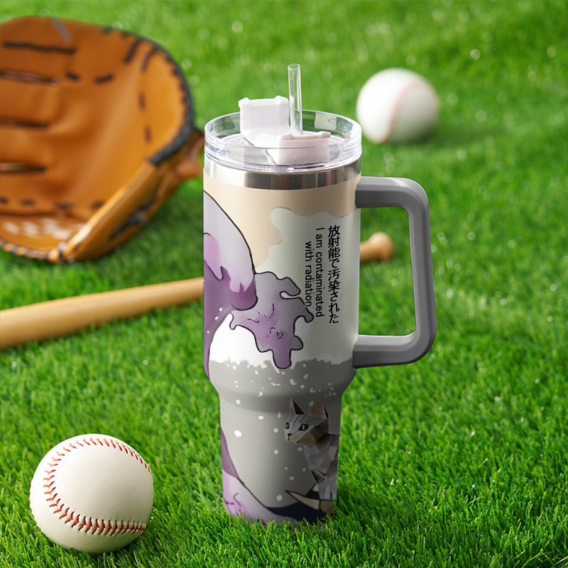 Tokyo-Tiger Metal Cats 40oz Tumbler