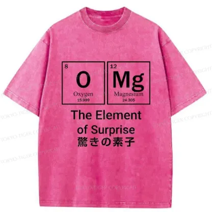 Tokyo-Tiger The Element Of Surprise Washed T-Shirt