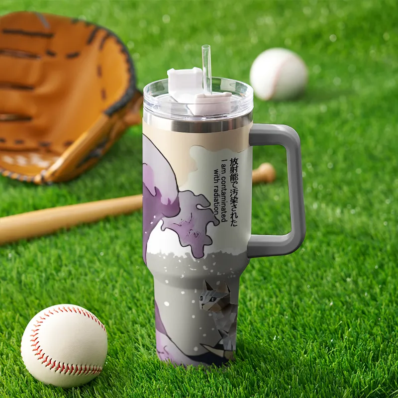 Tokyo-Tiger Metal Cats 40oz Tumbler