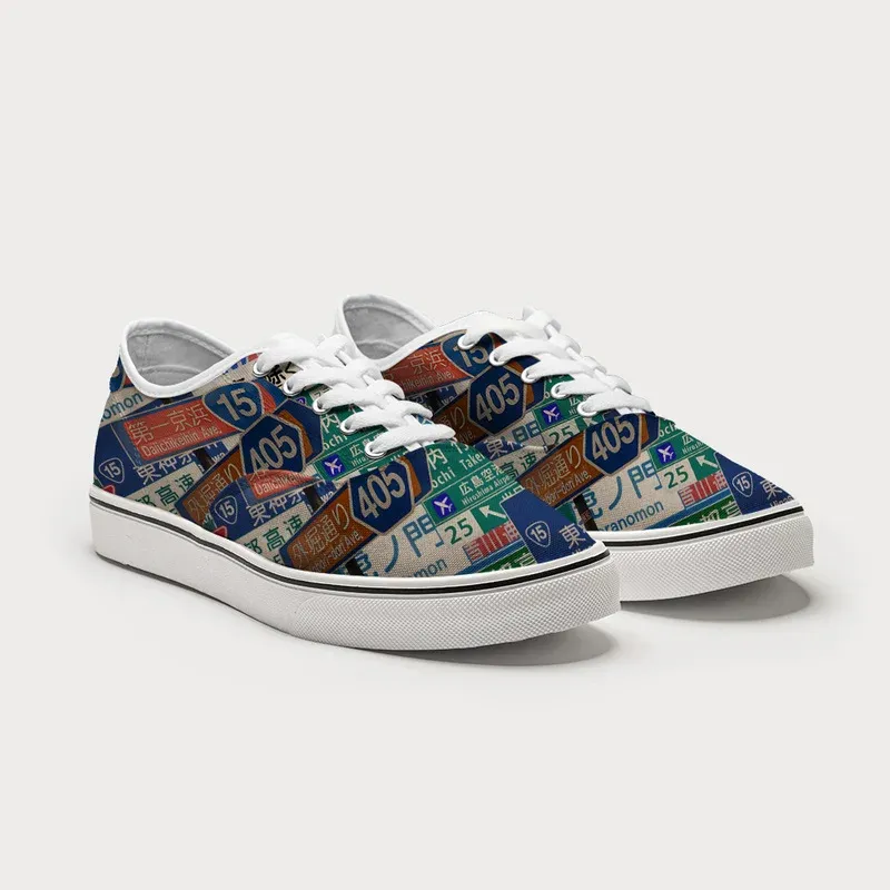 Tokyo-Tiger Japanese Urban Navigation Canvas Shoes