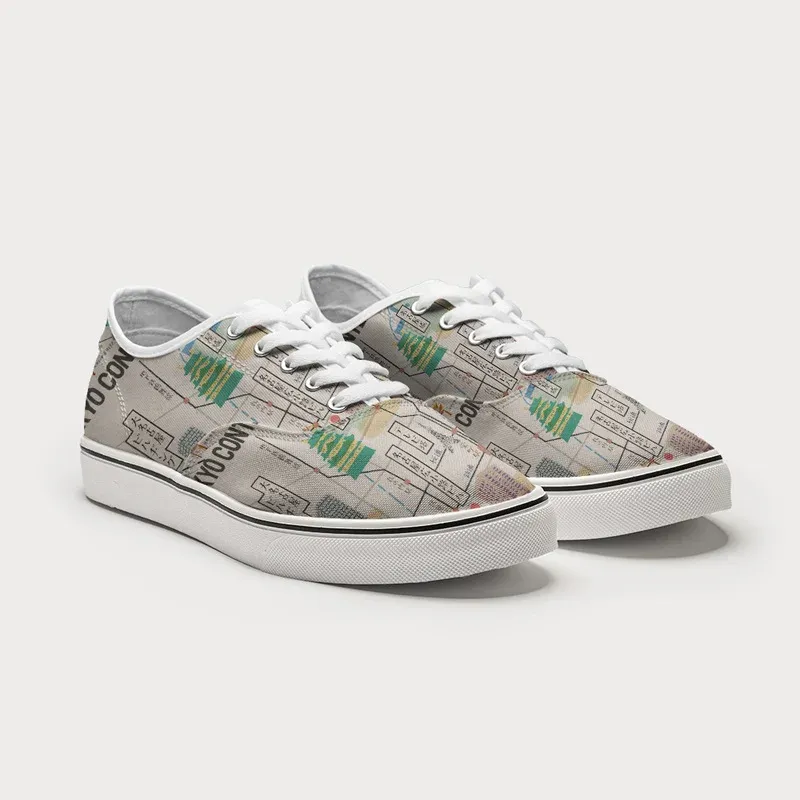 Tokyo-Tiger Tokyo Content Events Map Canvas Shoes