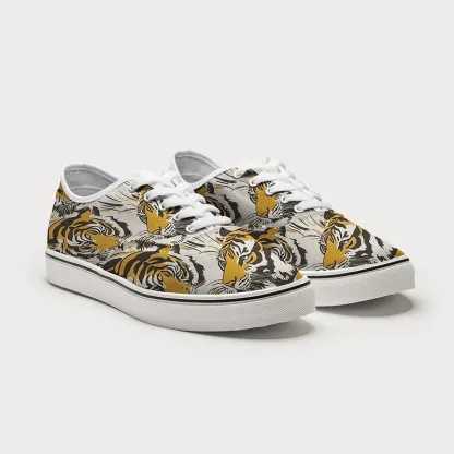 Tokyo-Tiger Wild Tiger Canvas Shoes