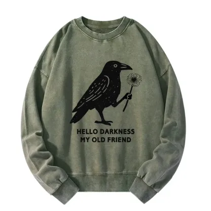 Tokyo-Tiger My Old Friend The Crow Washed Sweatshirt