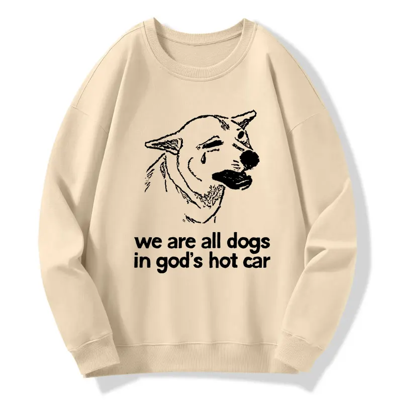 Tokyo-Tiger Sad Dog Funny Classic Sweatshirt