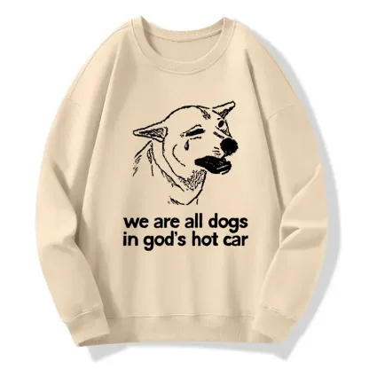 Tokyo-Tiger Sad Dog Funny Classic Sweatshirt