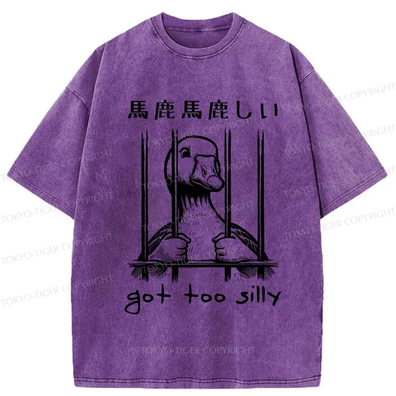 Tokyo-Tiger Got Too Silly Washed T-Shirt Sale – tokyo-tiger Tokyo-Tiger Got Too Silly Washed T-Shirt Sale – tokyo-tiger