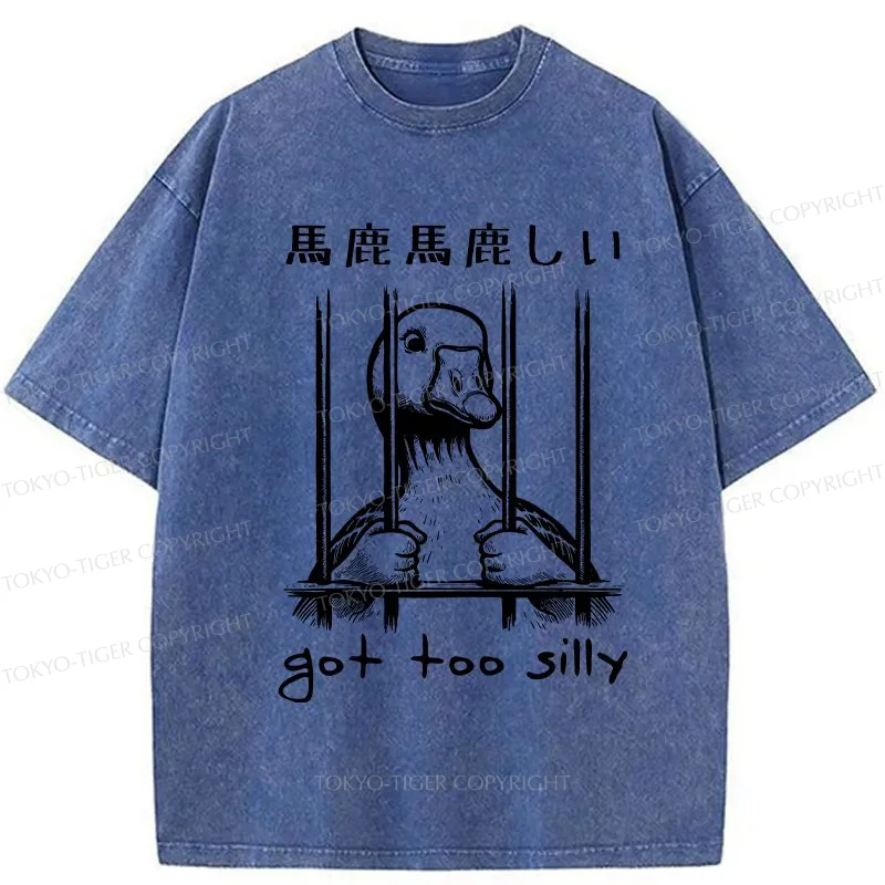 Tokyo-Tiger Got Too Silly Washed T-Shirt Sale – tokyo-tiger Tokyo-Tiger Got Too Silly Washed T-Shirt Sale – tokyo-tiger