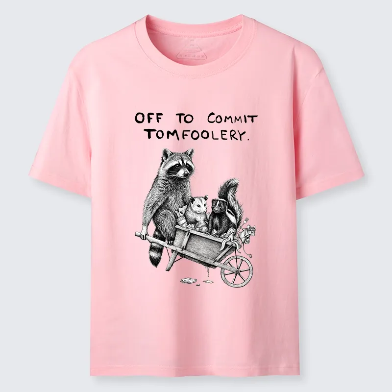 Tokyo-Tiger Raccoon Crew On A Mission Classic T-Shirt