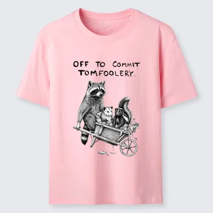 Tokyo-Tiger Raccoon Crew On A Mission Classic T-Shirt