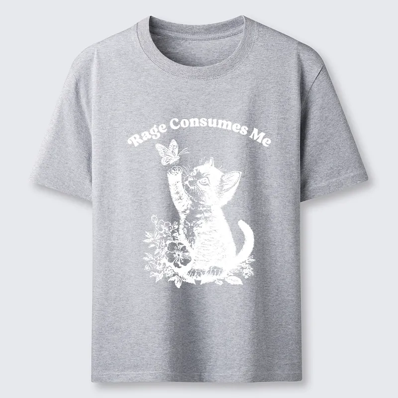 Tokyo-Tiger Rage Consumes Me Kitten Meme Classic T-Shirt