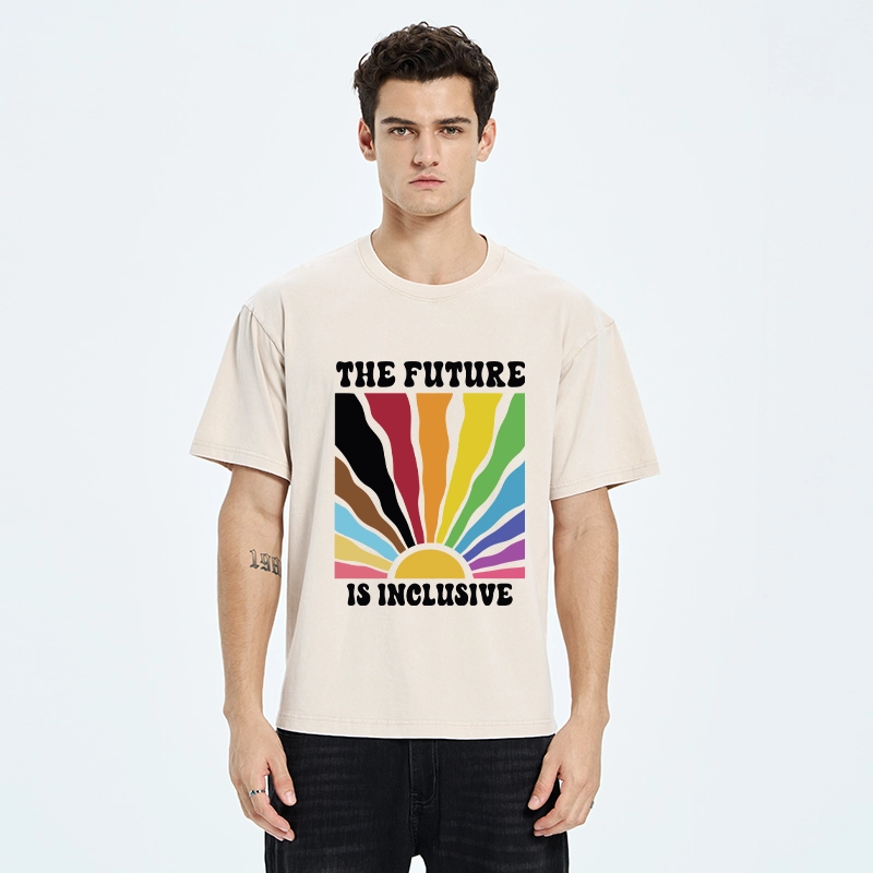 Tokyo-Tiger Pride Future Is Inclusive Washed T-Shirt