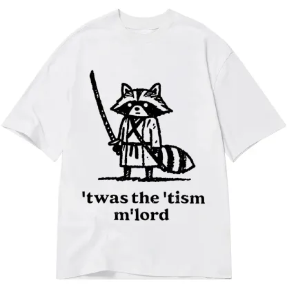 Tokyo-Tiger Focused Samurai Raccoon Classic T-Shirt
