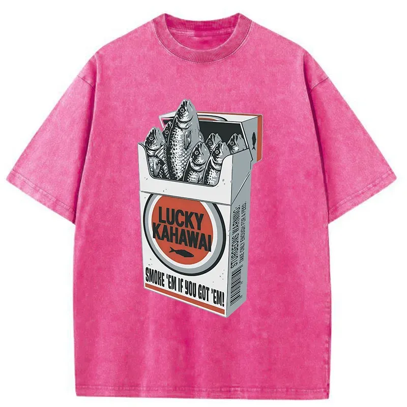 Tokyo-Tiger Japanese Lucky Kahawai Washed T-Shirt