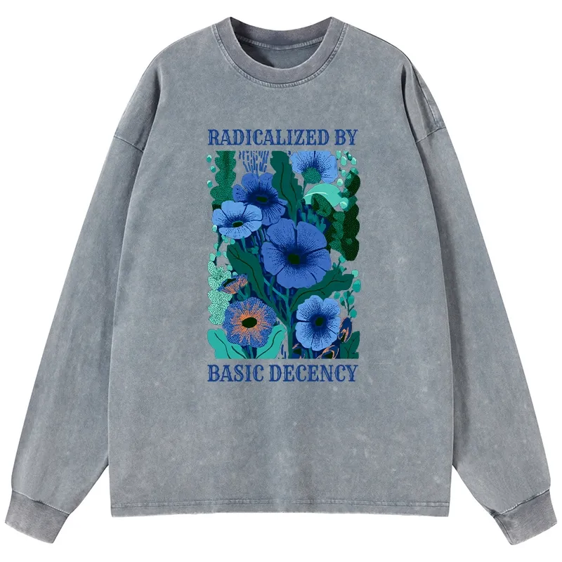 Tokyo-Tiger Pure Radicalism Washed Long Sleeve T-Shirt