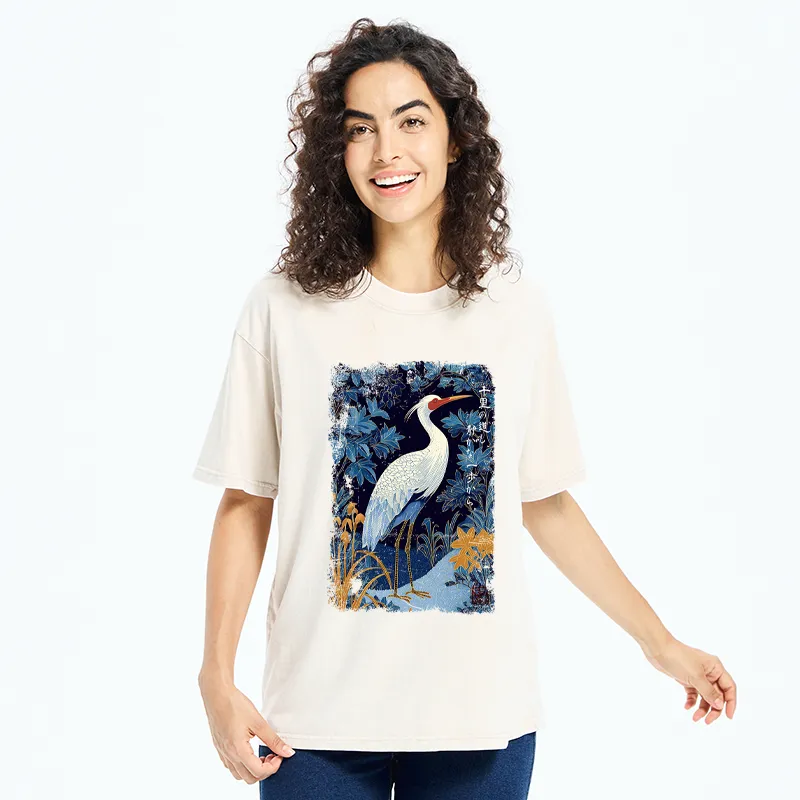 Tokyo-Tiger The Journey of a Thousand Miles Washed T-Shirt