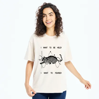 Tokyo-Tiger Relatable Cat Contradiction Meme Washed T-Shirt