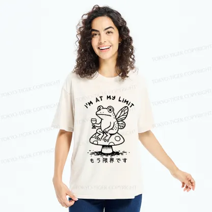 Tokyo-Tiger Funny At Frog's Limit memes Washed T-Shirt