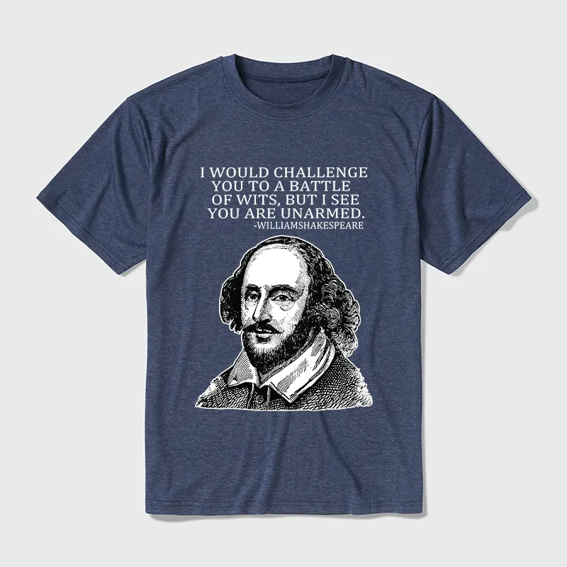 Tokyo-Tiger Your Intelligence Is Inferior To Mine Cotton Blend T-Shirt